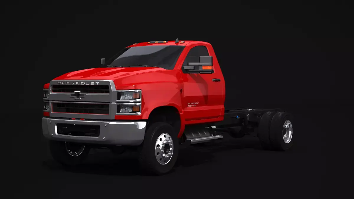 2020 Chevrolet Silverado 4500HD Regular Cab 3D model