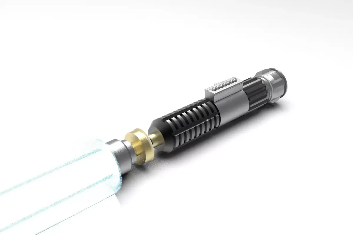 Nurbs Obi Wan Kenobi s Lightsaber Episode III 3D model