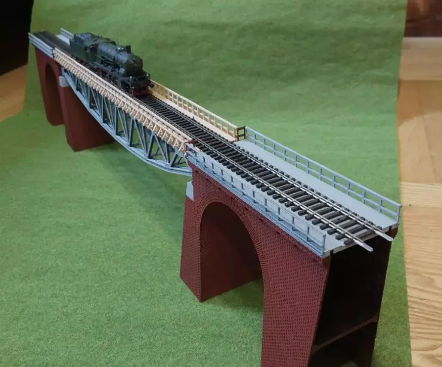 Klein Seeberg bridge 1-87 FDM 3D print model
