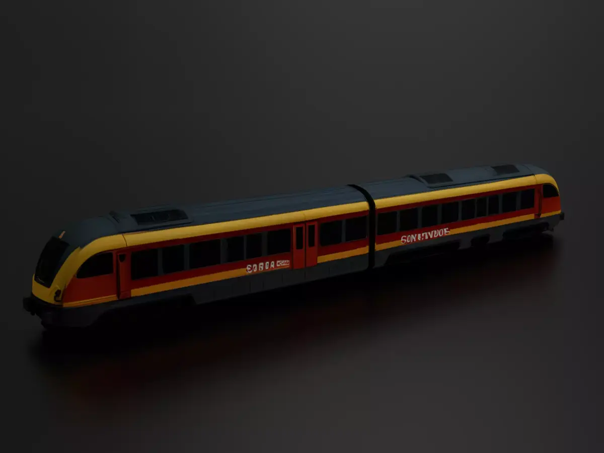 Stadler GTW Regional Train 3D print model