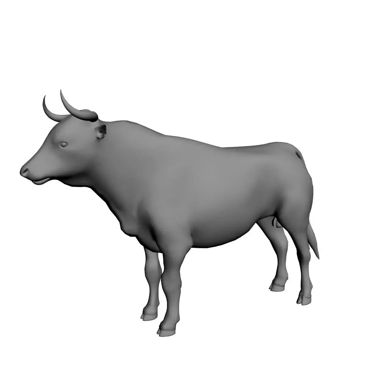 Bull Mesh 3D model