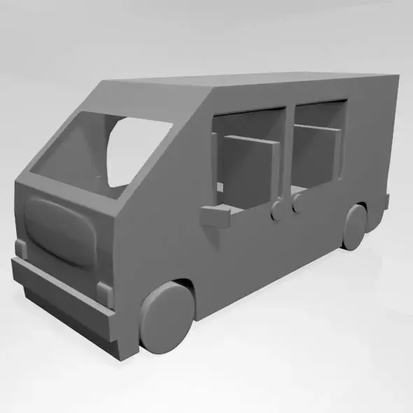Van 01 3D model
