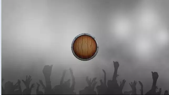 shield 3d wooden circle 3D model