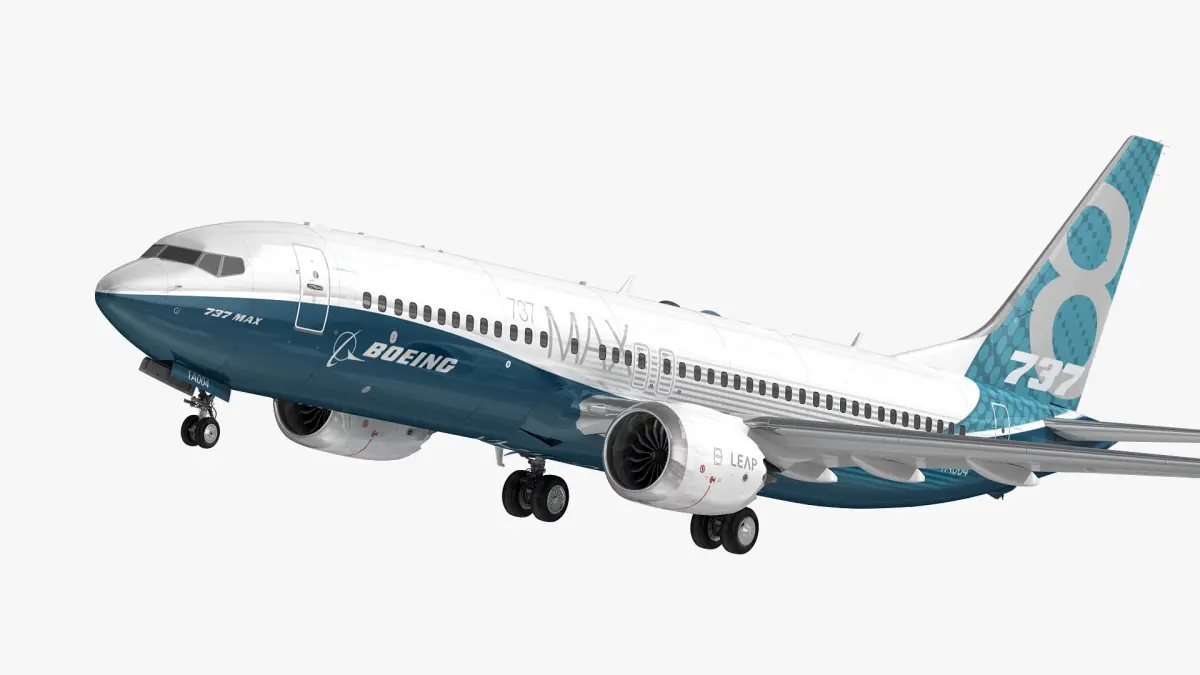 Boeing 737 MAX8 3D model