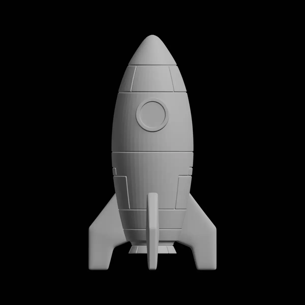 Rocket Model Space Vehicle 3D print model