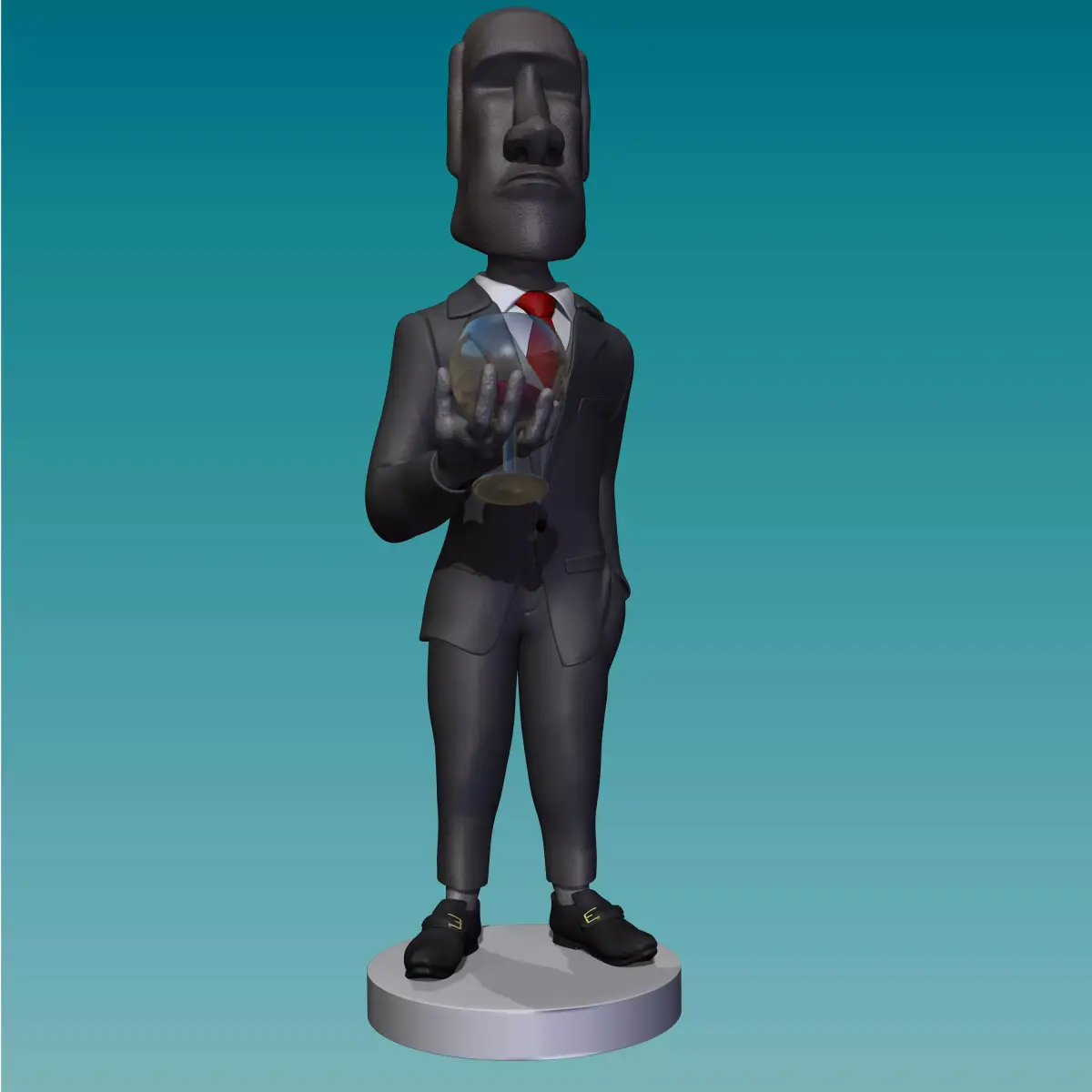 SIGMA MOAI 3D print model