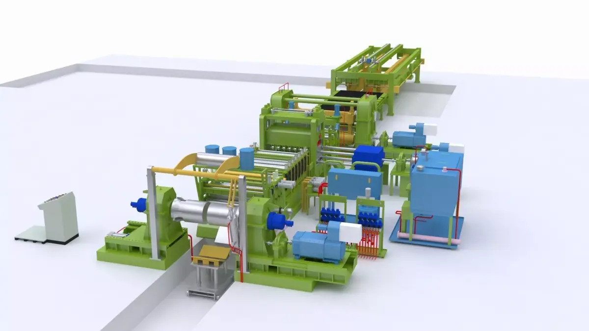 Plate Shearing Machine 3D model