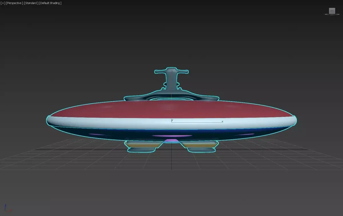 Sky Jet Ski - Concept 3D print model