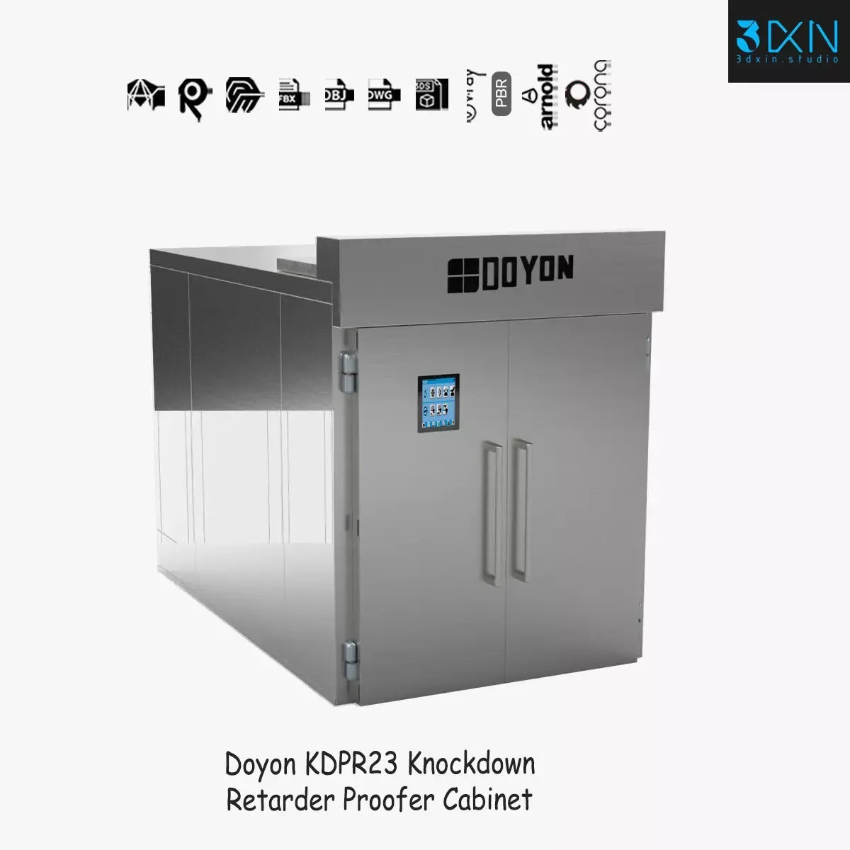 Doyon KDPR23 Knockdown Retarder Proofer Cabinet 3D model