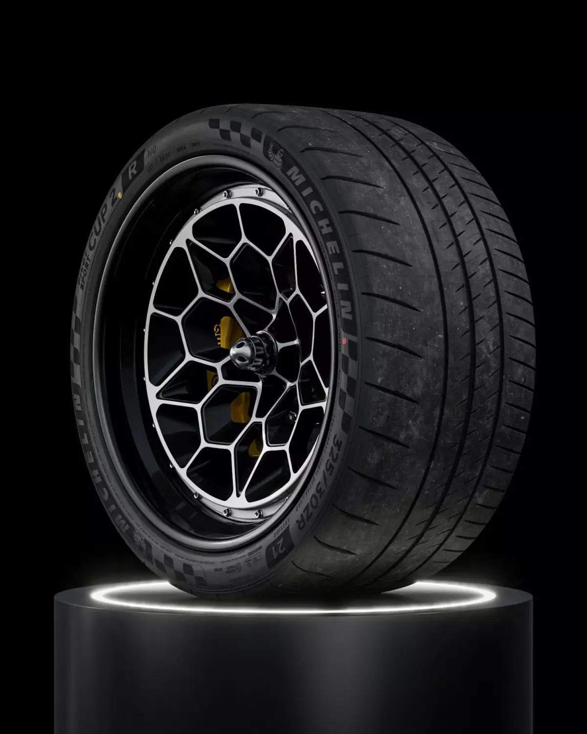 Michelin Pilot Sport CUP 2 R 325 30 ZR21 108Y V2 3D model