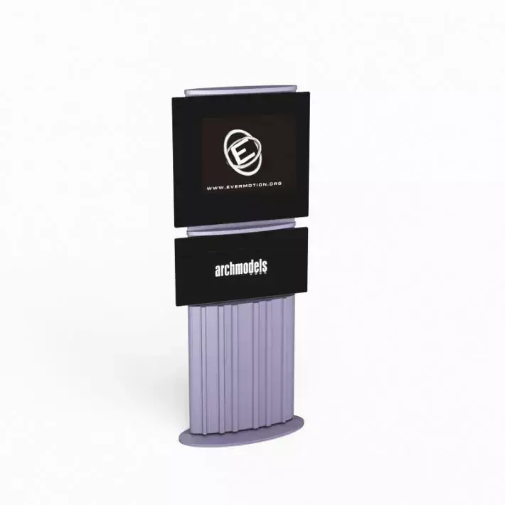 Freestanding Shop Advertisment 3D model