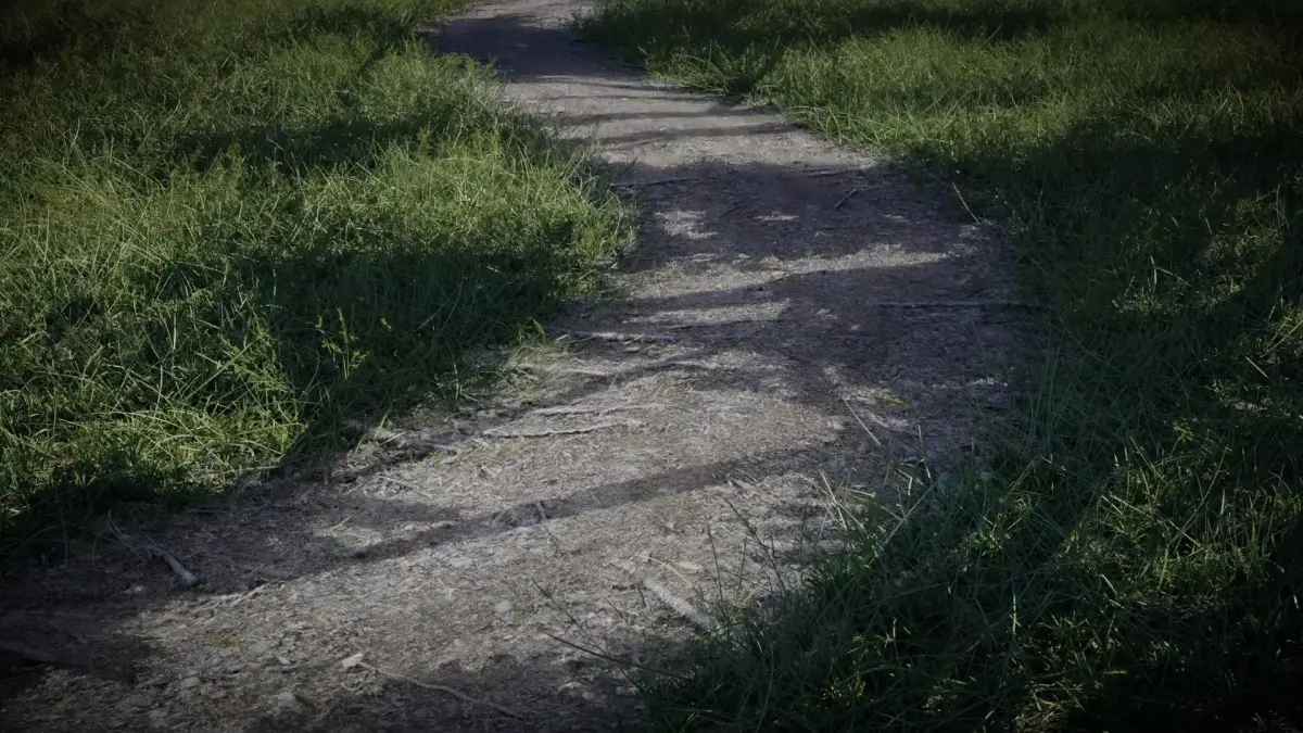 Hiking Trail - Tileable and Curvable Low-poly 3D model