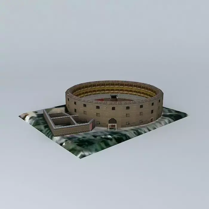 Bullring - Aranjuez 3D model