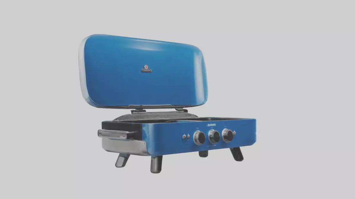 Electric grill model Low-poly 3D model