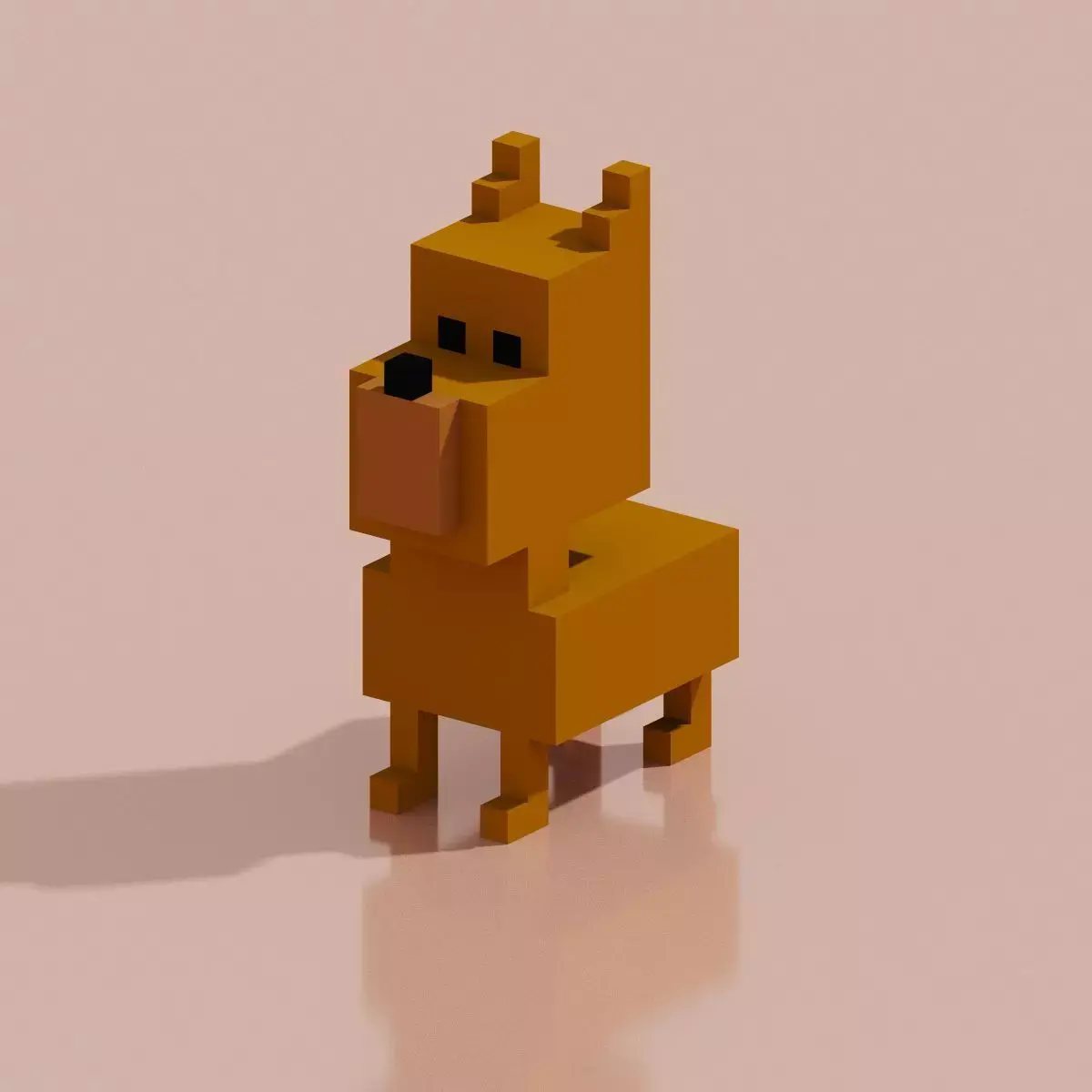 Animal VAMON4 Low-poly 3D model