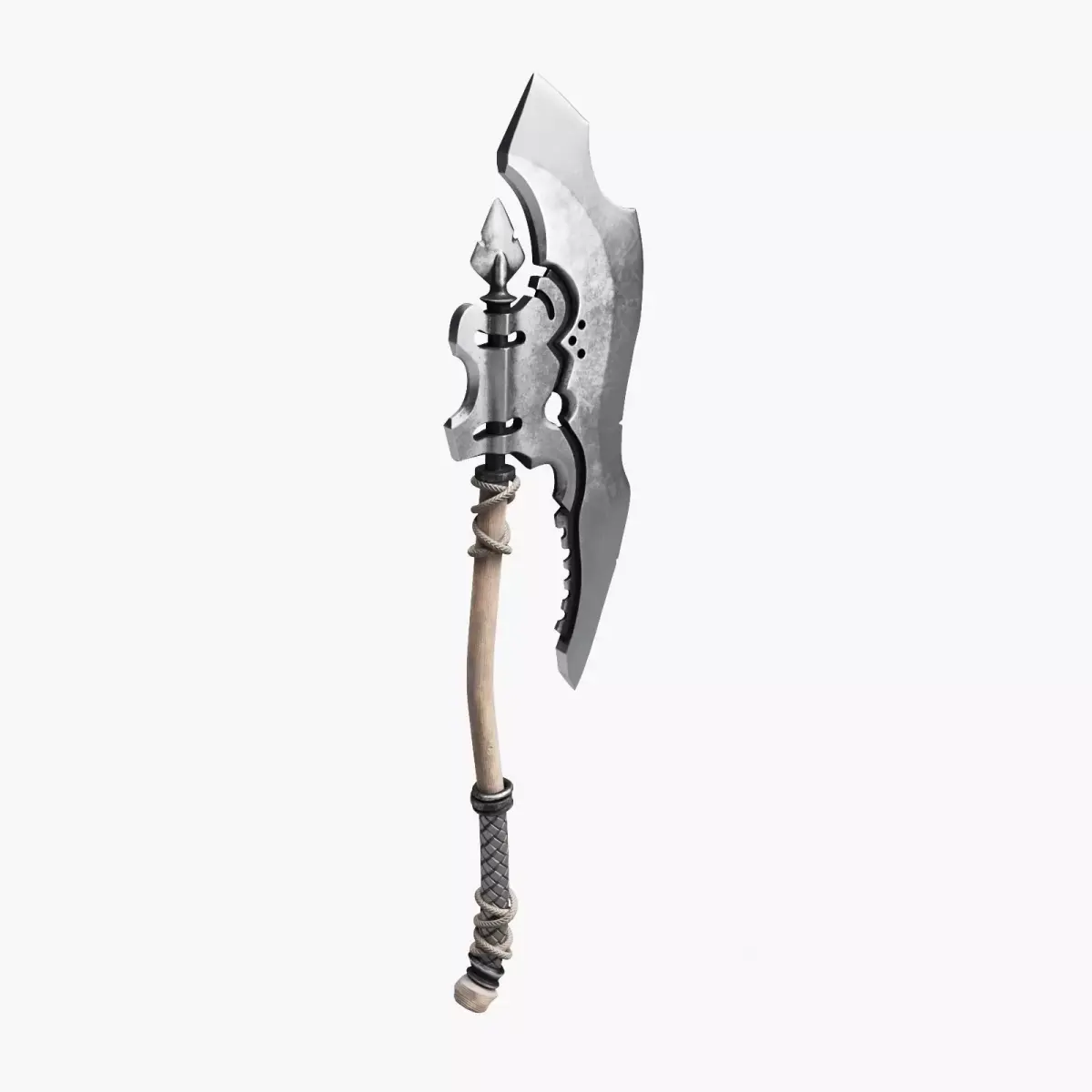 Medieval Battle Axe 3D model purchase