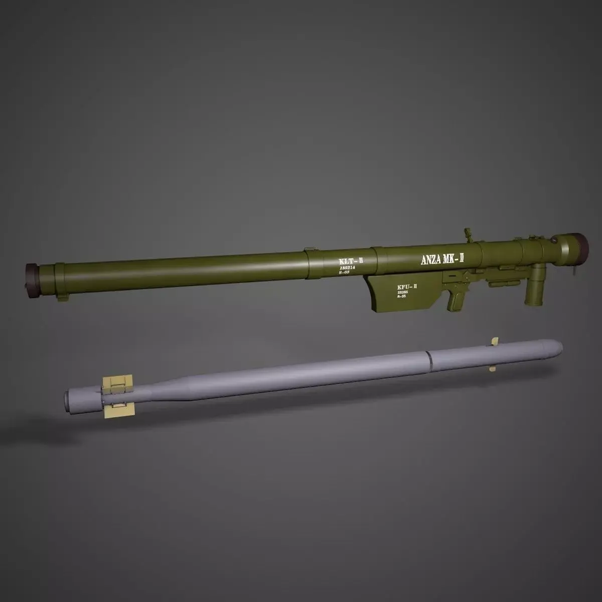 Chinese vanguard-1 Anza MK-II 3D model