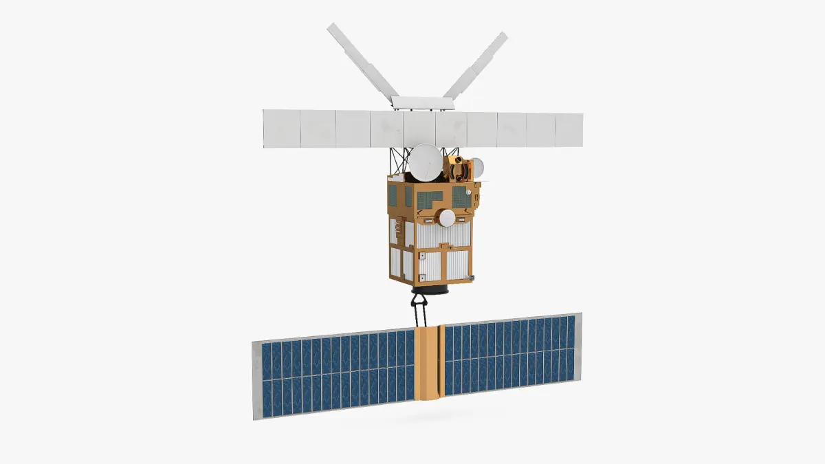 Geostationary Communication Satellite ERS-2 3D model