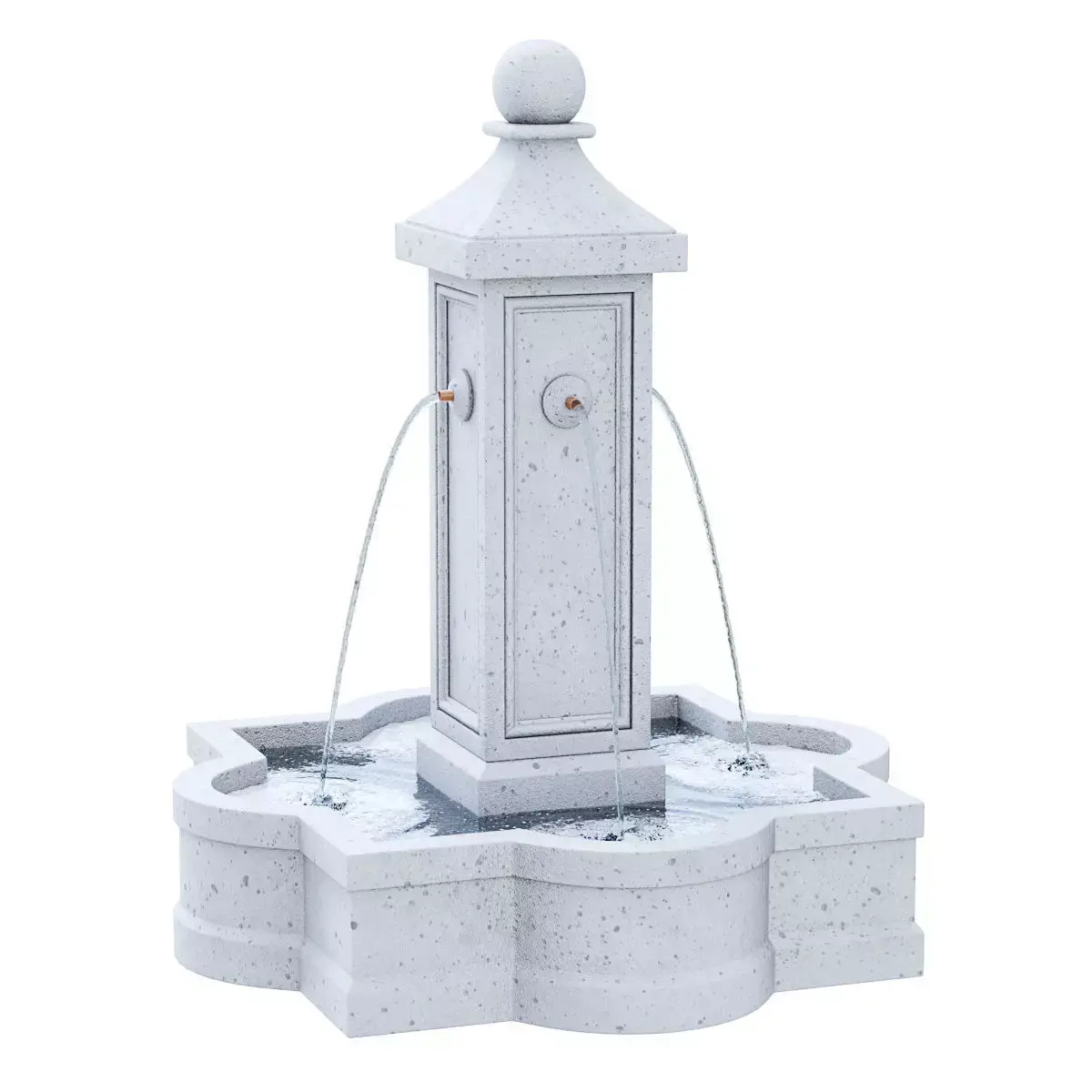 Campania - Provence Fountain 3D model