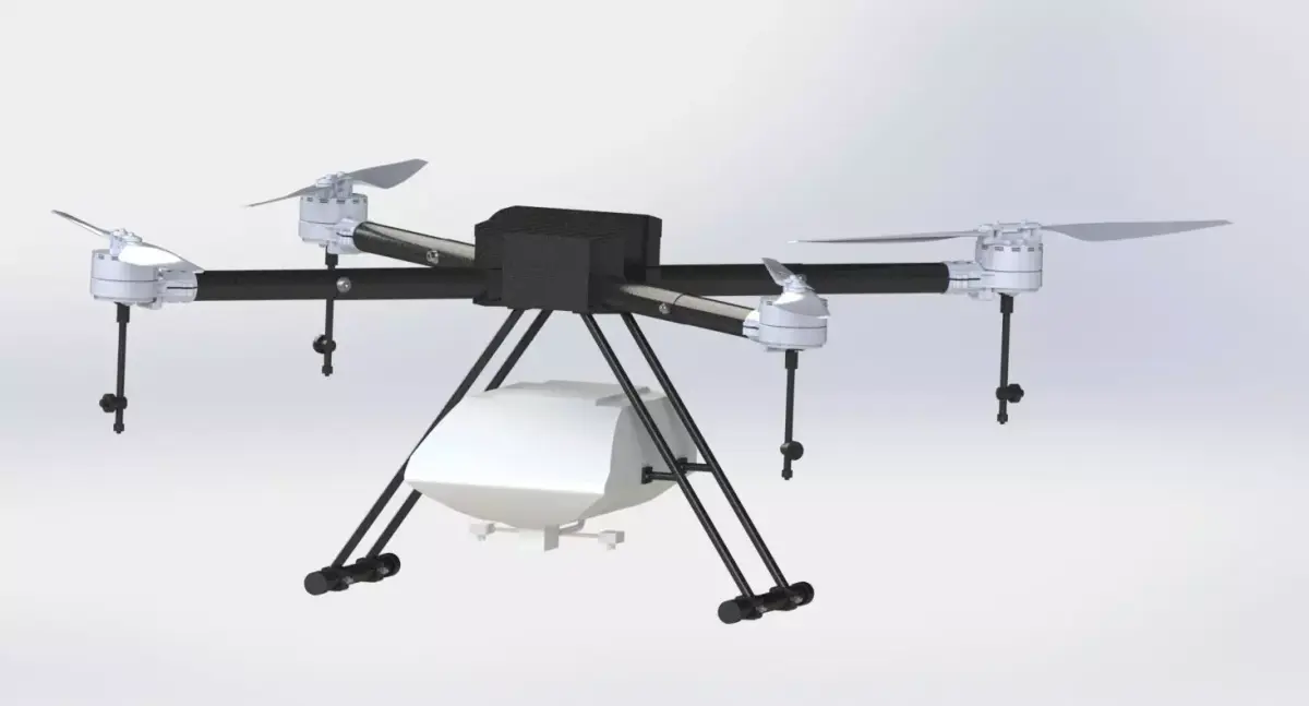 Agricultural Drone 3D model