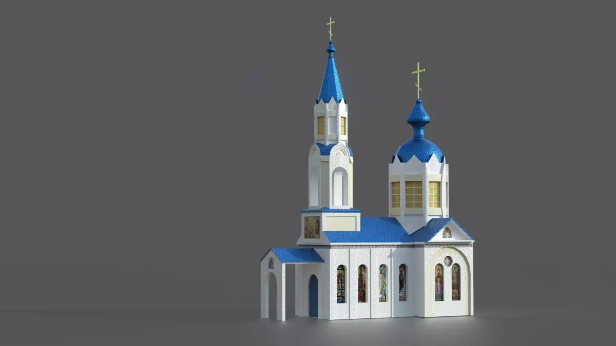ORTHODOX CHURCH 3D model