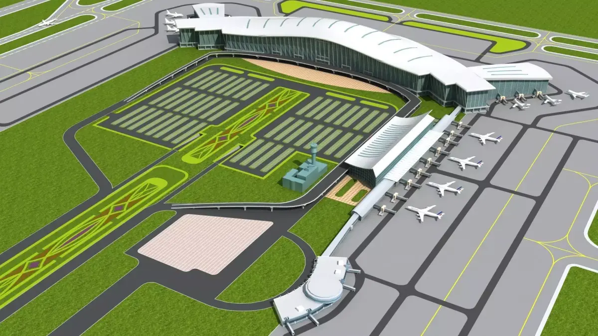 Airport 1 3D model