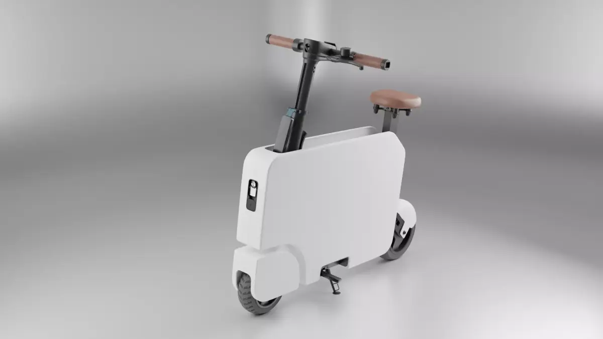 Motocompacto Honda 3D model