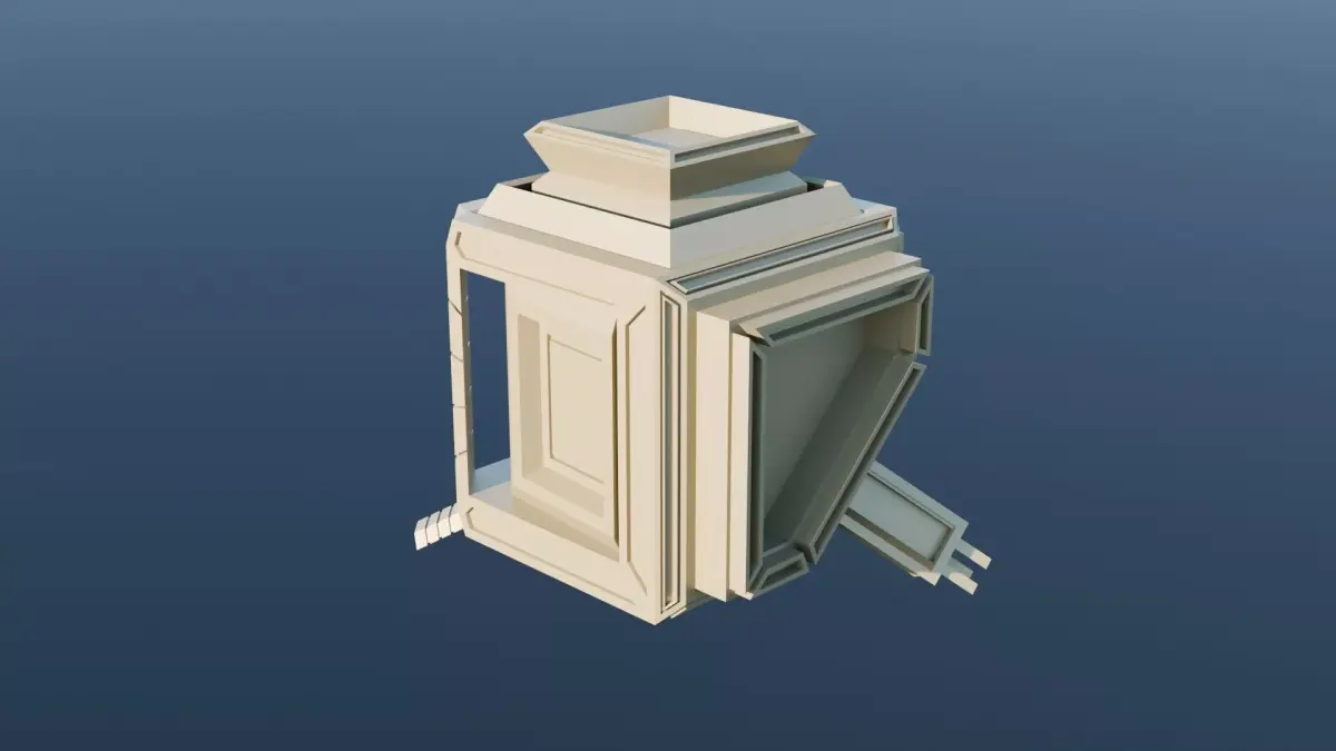 Rohim Arm Armor 3D model