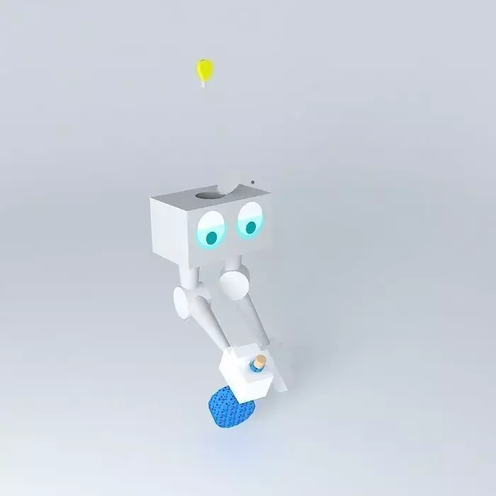 Robotic Scientist Free 3D model
