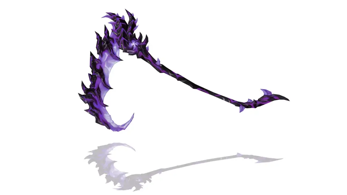 Hell Scythe Low-poly 3D model