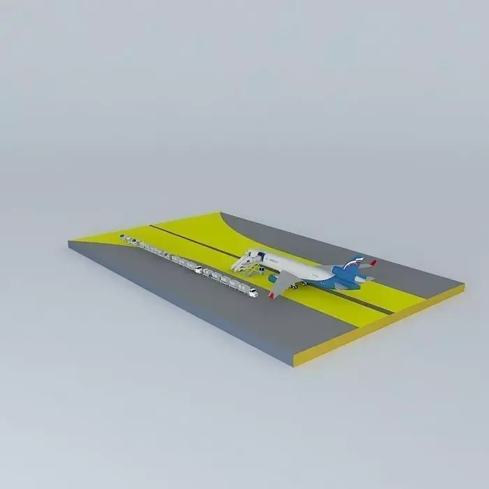 Aeroflot MD11 Free 3D model