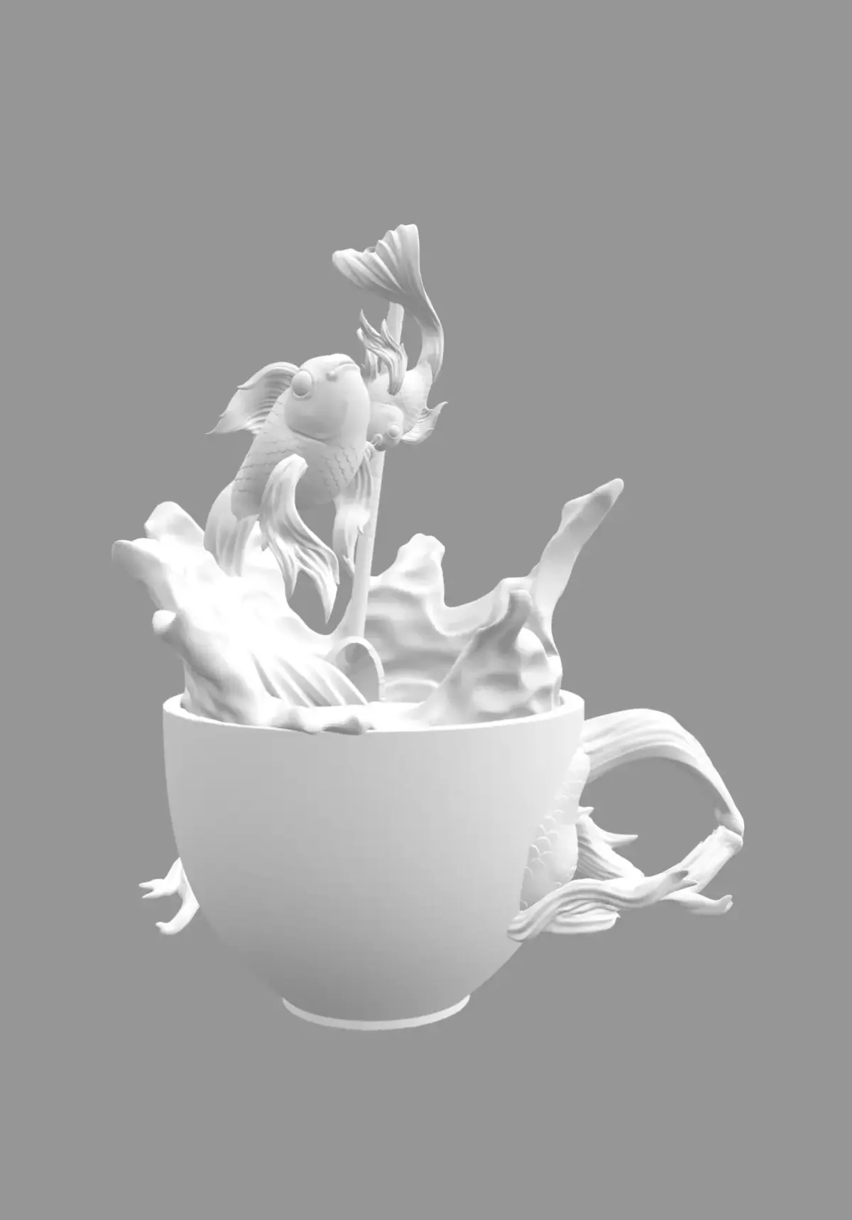 Unexpected Teacup Free 3D print model