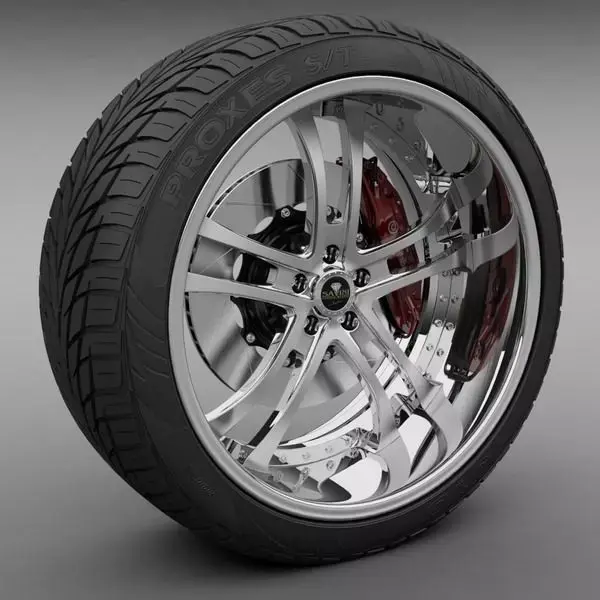 Savini Forged SV-21S Wheel 3D model
