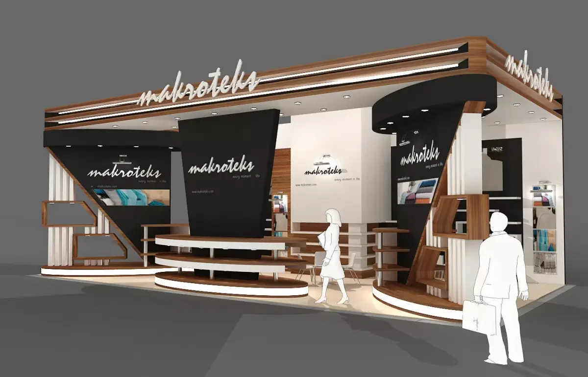 Exhibition stand - ST0029 3D model