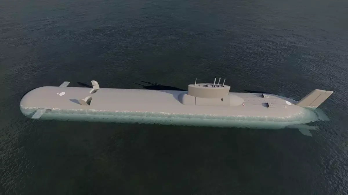submarine- class Submarine 3D model
