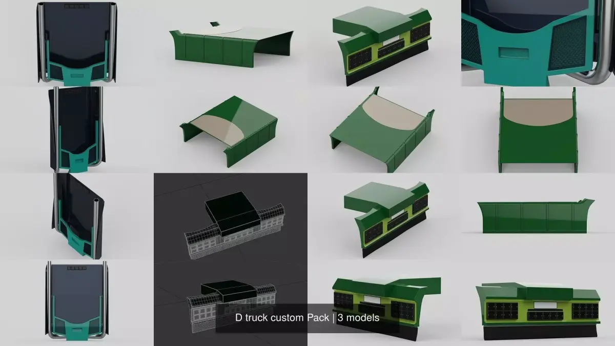 D truck custom Pack