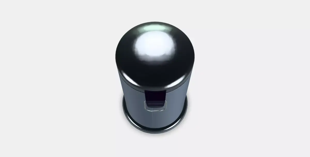 MJOSA Pedal bin 1 Low-poly 3D model