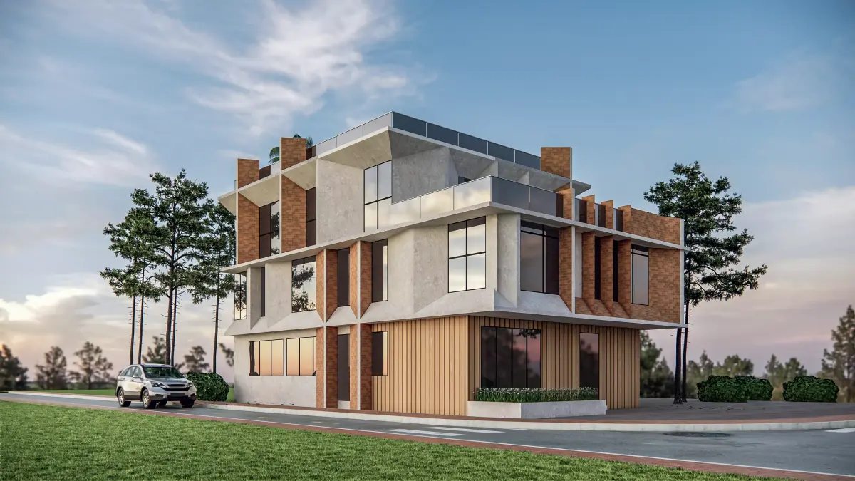 Office Building 3D model 423