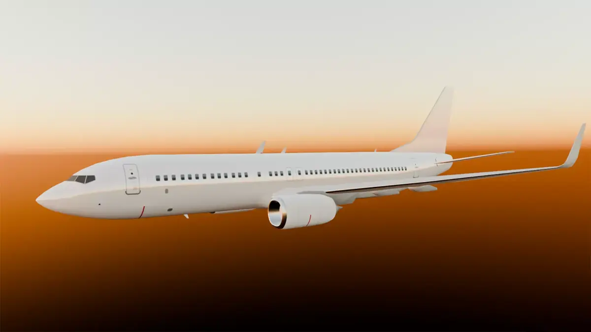 Cheapest High Quality Boeing 737-800 Model 3D model