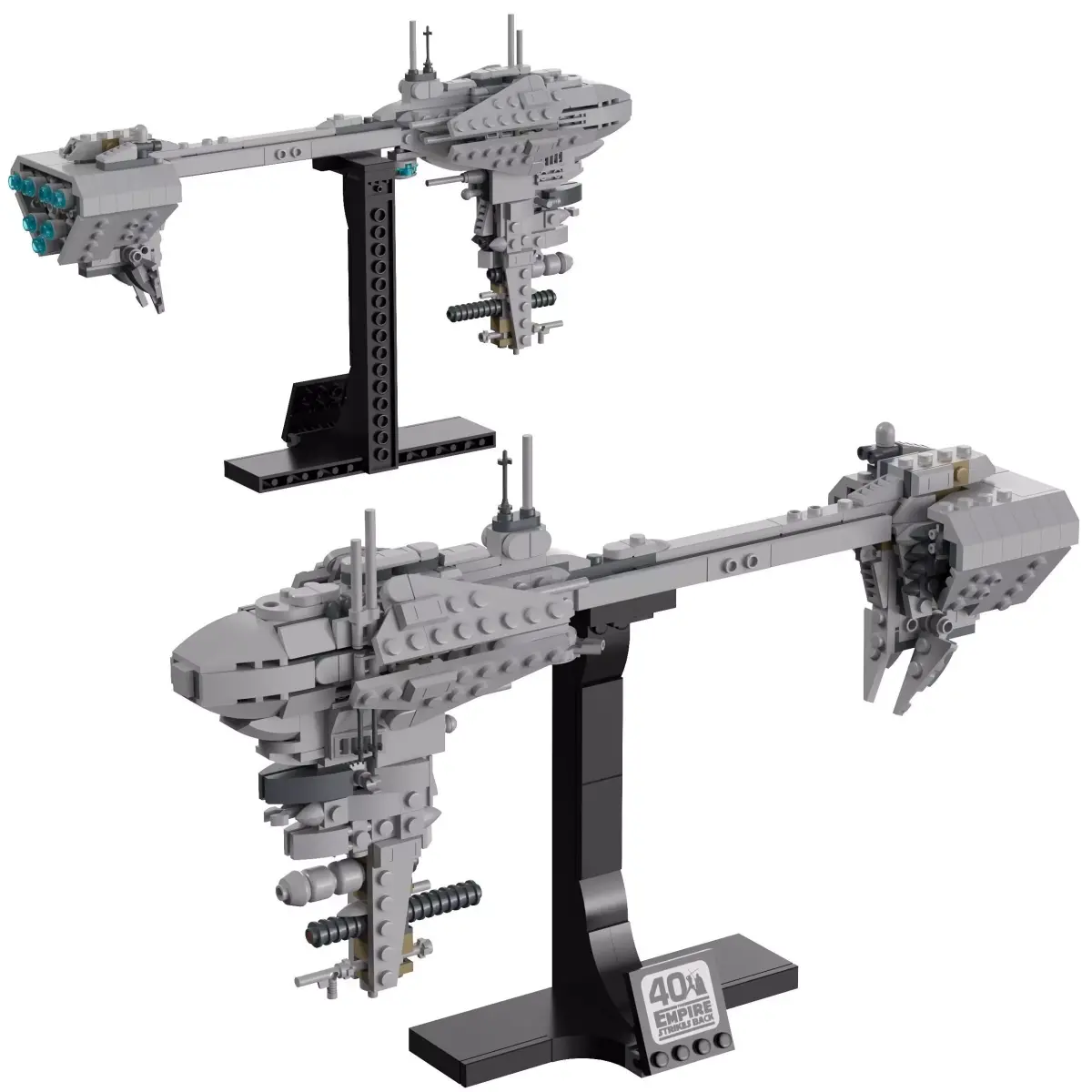 Lego - 77904 Nebulon-B Frigate 3D model