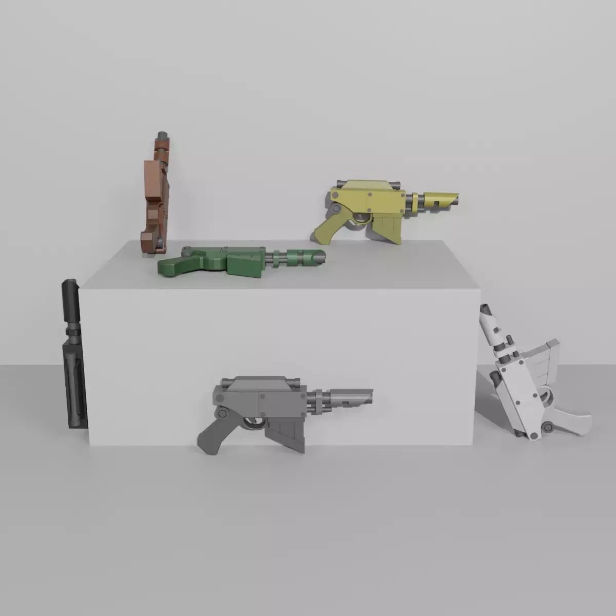 Warhammer 40k Voss Pattern Hellpistol Free low-poly 3D model