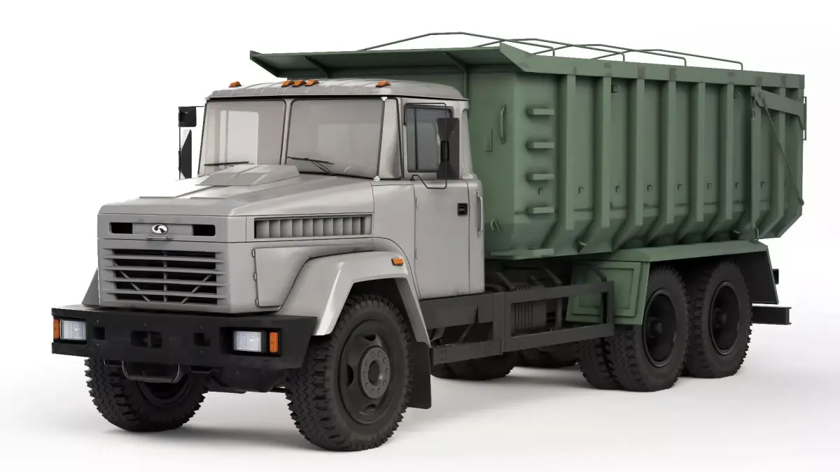 KrAZ 6230C4 tipper 2010 3D model