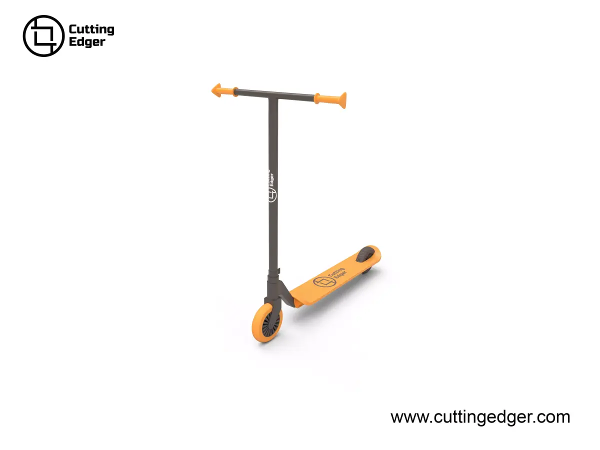 Modern Lightweight-Stunt-Scooter Low-poly 3D model
