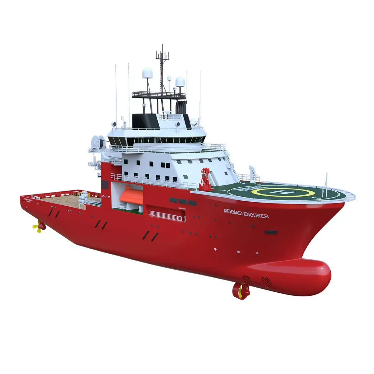 MERMAID ENDURER BOAT 3D model