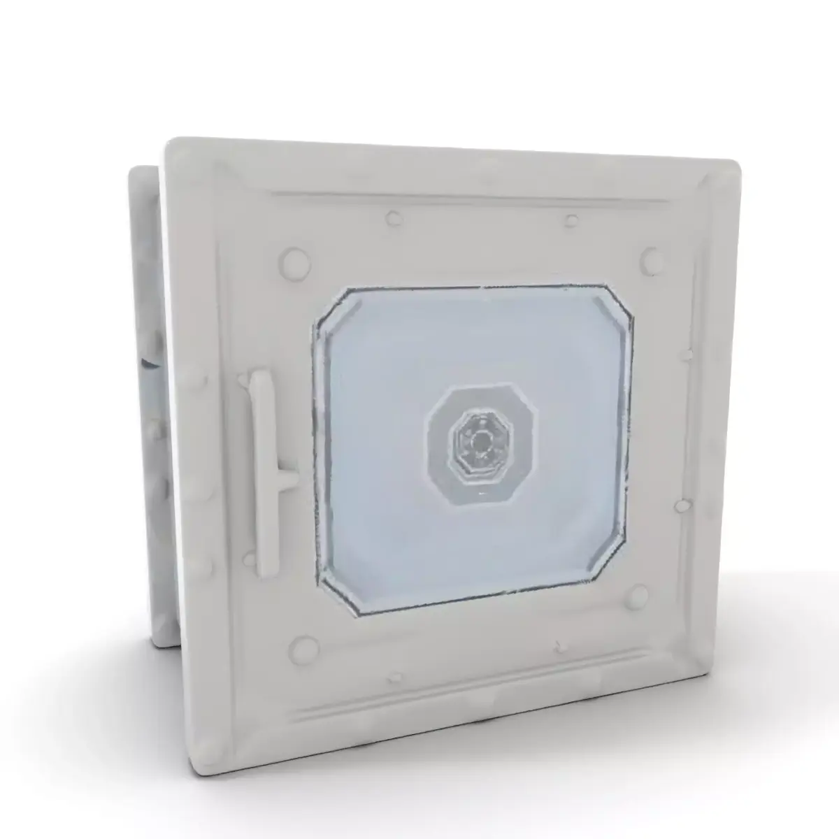 Vault Door model pack with metallic design Low-poly 3D model