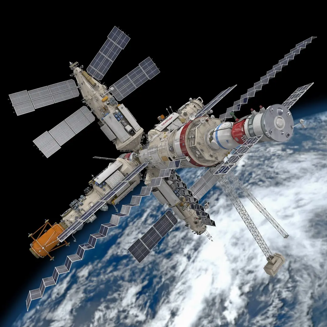 Mir 3D model
