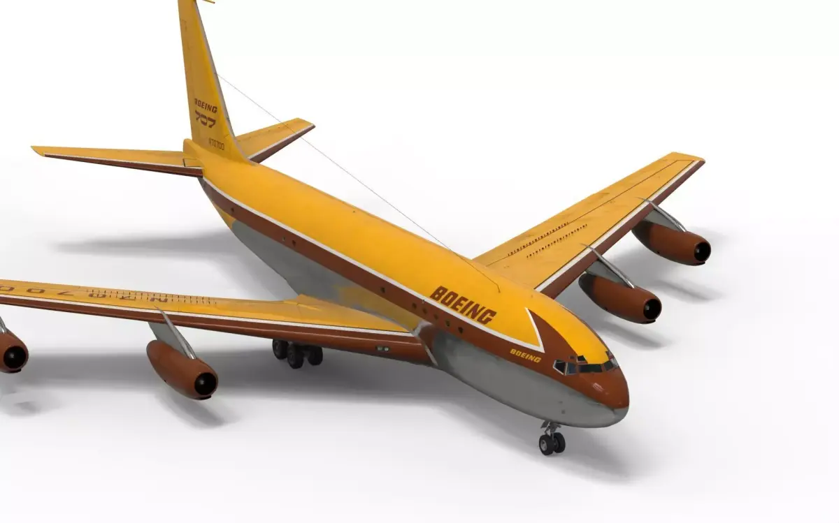 Boeing 367 80 3D model