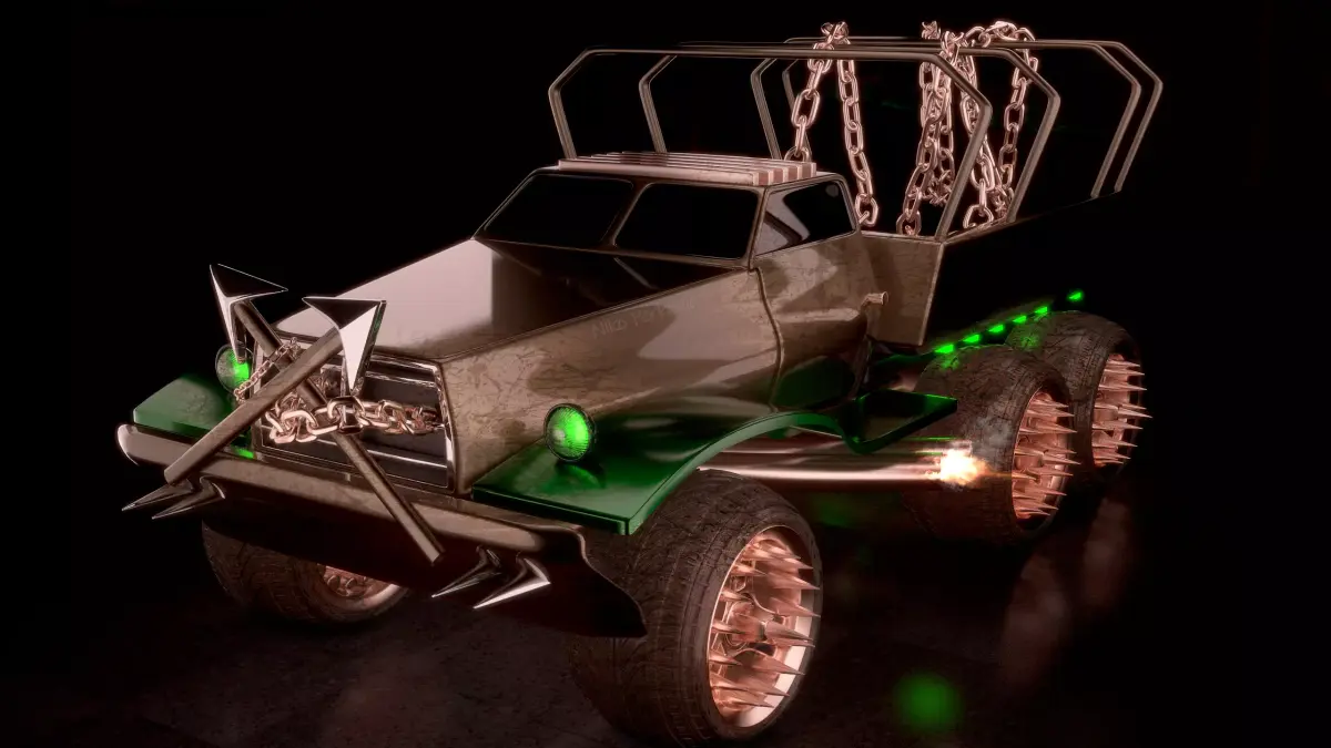 TRAPPER TWISTED METAL 3D model