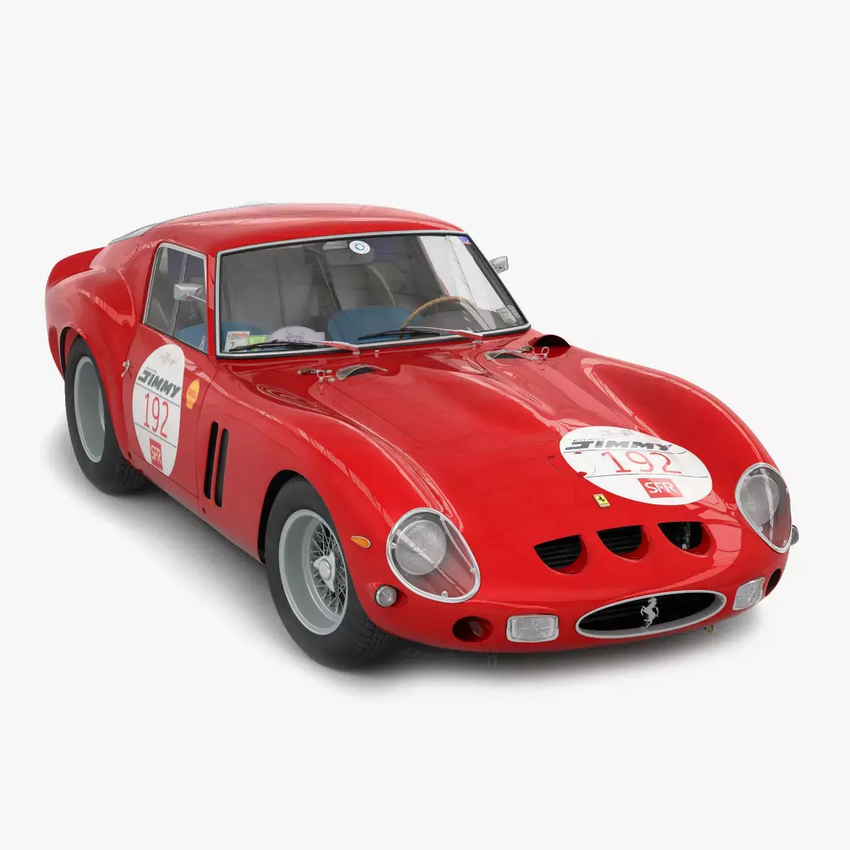 Ferrari 250 GTO - 5111GT - No Engine 3D model