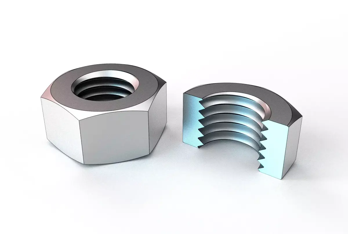 Hex Nut Free 3D print model